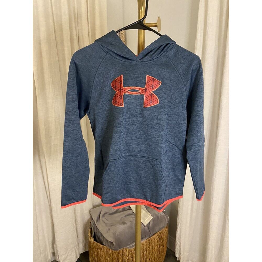 Under Armour Youth Girls hoodie sweatshirt long sleeve size YLG/JG